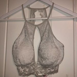 White Lace Key Hole Bralette